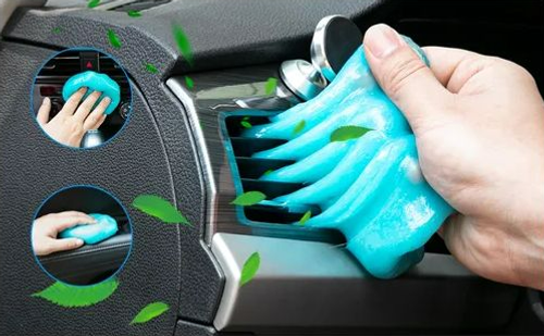 Car interior magic dust removal glue air conditioner outlet cleaning glue interior cleaner cleaning supplies
