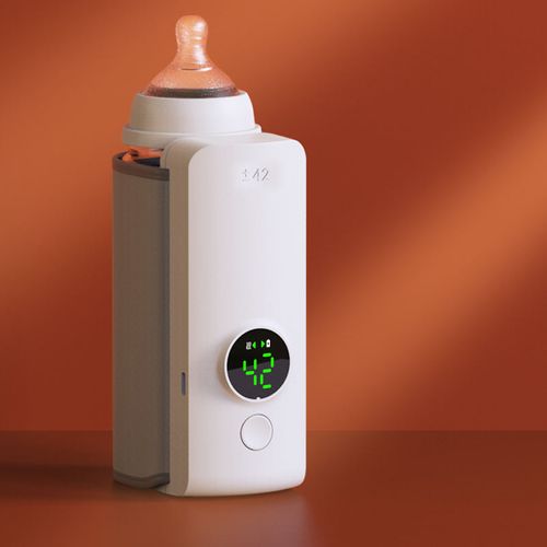 2025 New Design USB Rechargeable Baby Heated Bottle Warmer