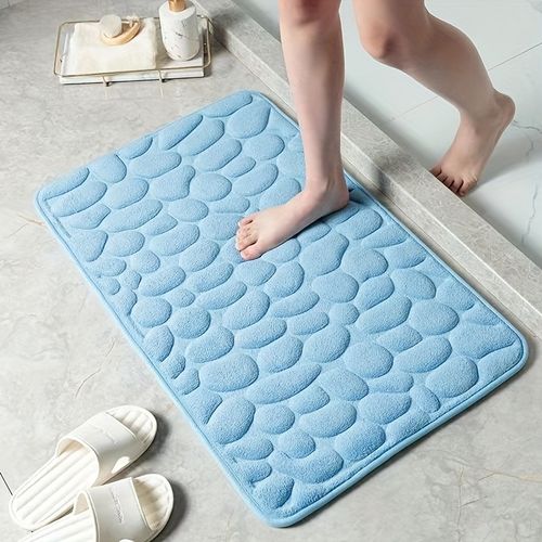 Simple toilet door mat bathroom non-slip floor mat toilet absorbent foot mat