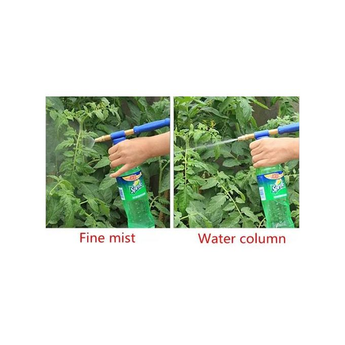 Reciprocating pull-out beverage bottle sprayer manual push-pull cola beverage bottle spray head watering watering pot spray rod