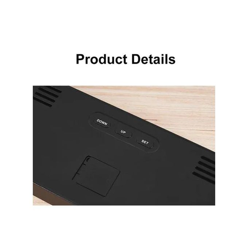 Large Digital Alarm Clock Wall Clock
