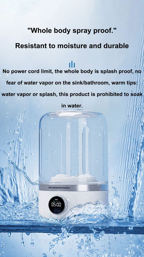 Mini washing machine portable smart no need to install touch screen function suitable for small underwear and socks laundry