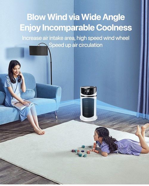 Portable Remote Control Mini Air Conditioner Summer Air Cooler Fan