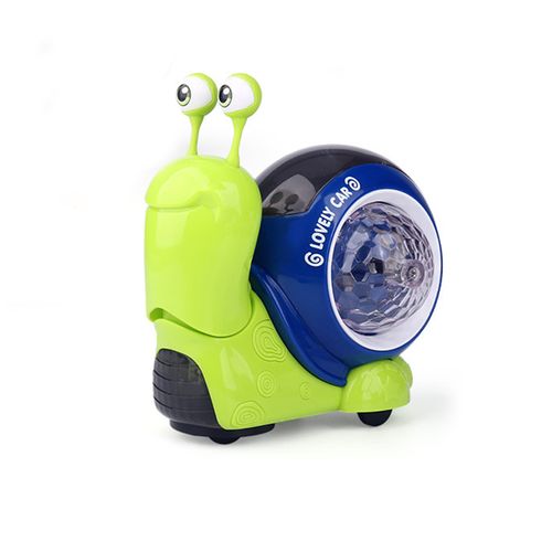 Crawling Crab Sensory Toys 0-3 Years Old Children Interactive Music Walking Dancing Electronic Pet Snail Toy Gift