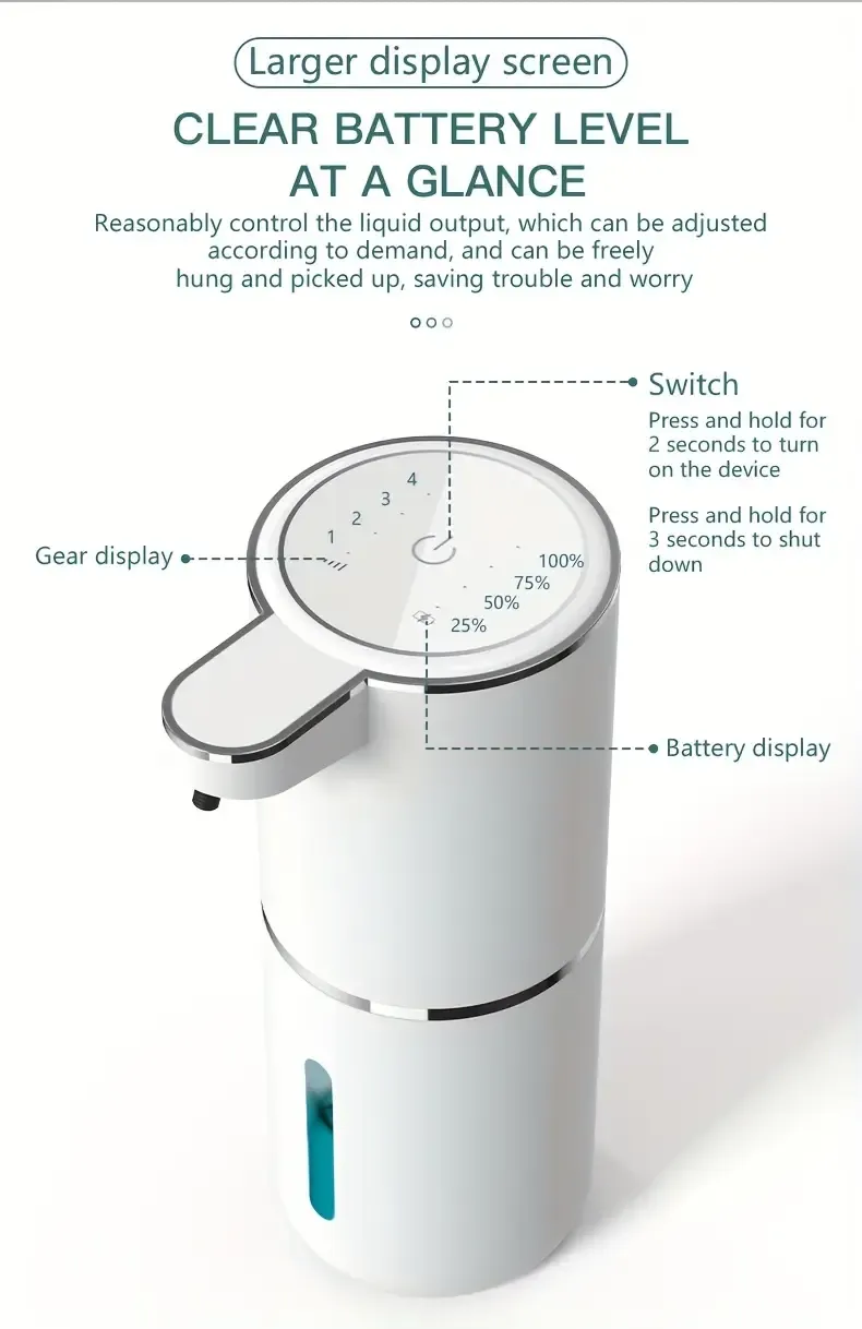 P11 automatic sensor soap dispenser popular foam mobile phone detergent automatic sensor wall-mounted dispenser