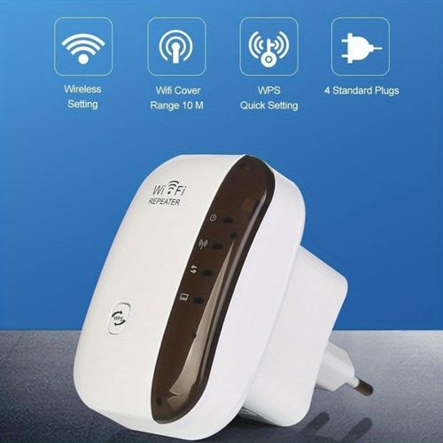 WiFi Extender Signal Booster Up to 2640 Square Feet Latest Generation Wireless Internet Repeater
