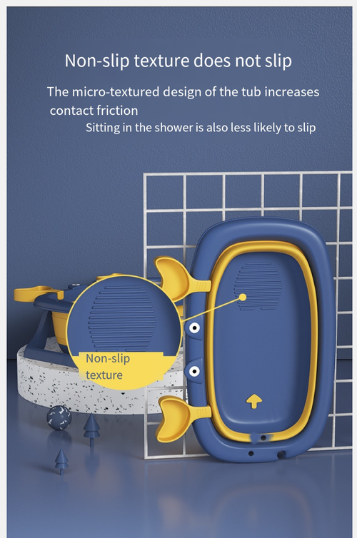 Portable foldable baby bathtub
