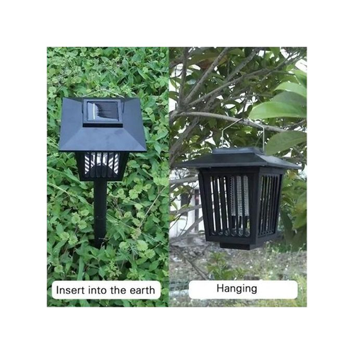 Solar powered mosquito killer lamp