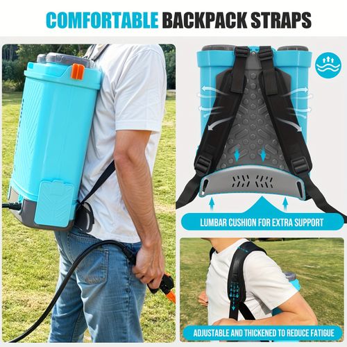 SIDEKING 4 Gallon Electric Backpack Sprayer