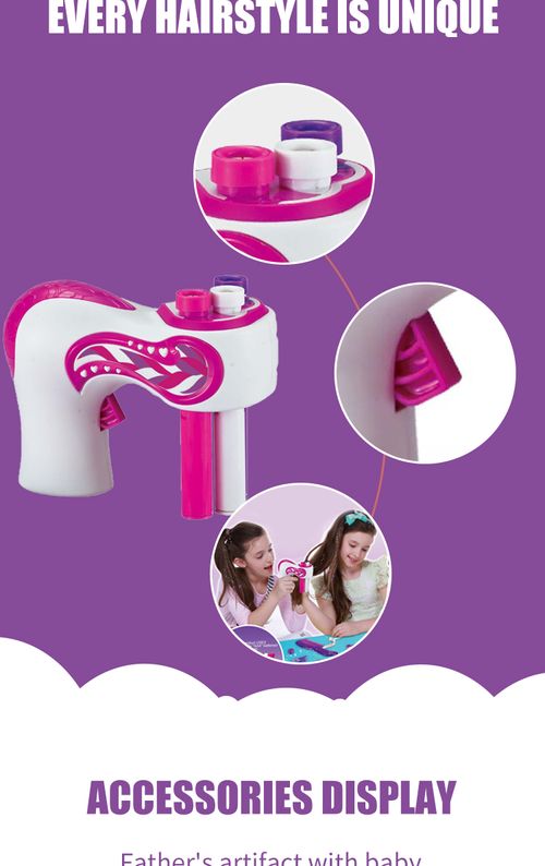 Electric Automatic Braiding Machine Tool Twist Braiding Machine DIY Fashion Girls Braiding Hairstyle Toy