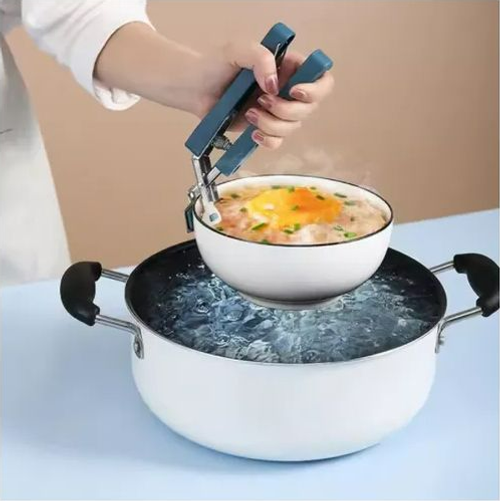 Anti-scalding clip three-piece set, bowl clip, non-slip clip, kitchen bowl clip artifact