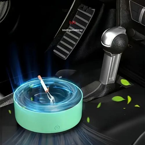 Smart ashtray purification, instantly eliminates secondhand smoke and odor
