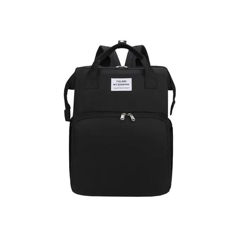 Foldable Baby Bed Mummy Bag 2-in-1 Multifunctional Backpack, Large Capacity, Portable & Easy Setup for On-the-Go Parents