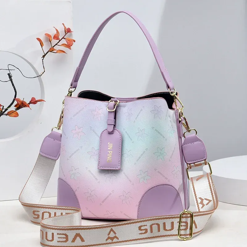 New style trendy simple and stylish atmospheric crossbody shoulder bag manufacturer foreign trade handbag large capacity ladies 2025 14 sales