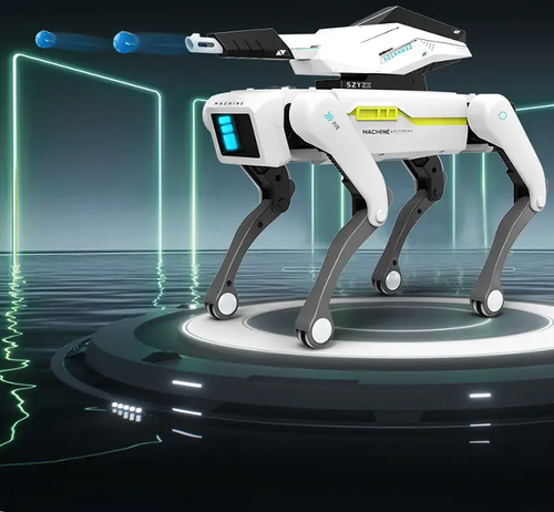 Remote control robot AI smart bullet robot dog voice programming handshake Alpha Dog toy