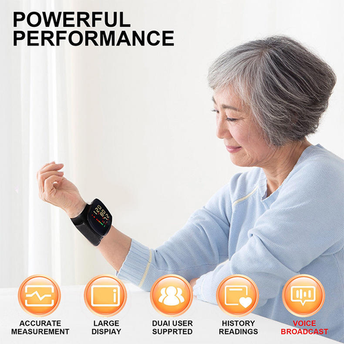 Wrist blood pressure monitor