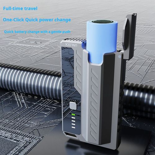 Popular Interchangeable Clip Power Pack Mech Module 5000 Mini Portable Mobile Power Pack