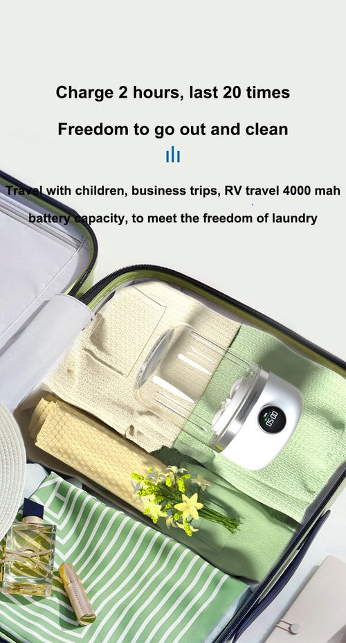 Mini washing machine portable smart no need to install touch screen function suitable for small underwear and socks laundry