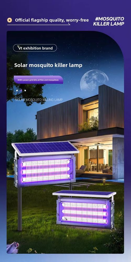 Solar Radar Sensor Mosquito Killer