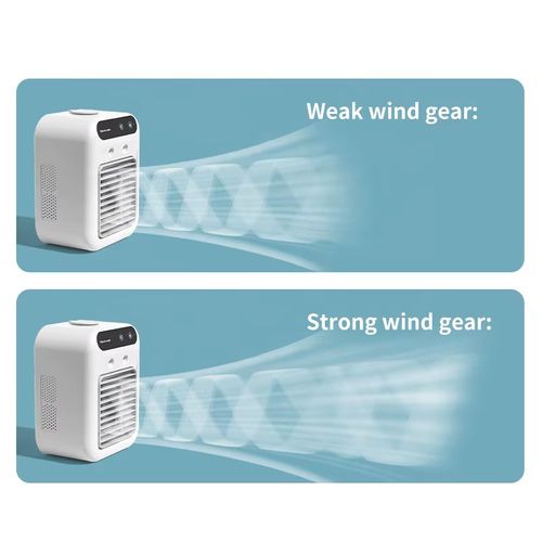 spray mini air conditioner desktop cooling fan dormitory mobile air conditioner fan small air cooler