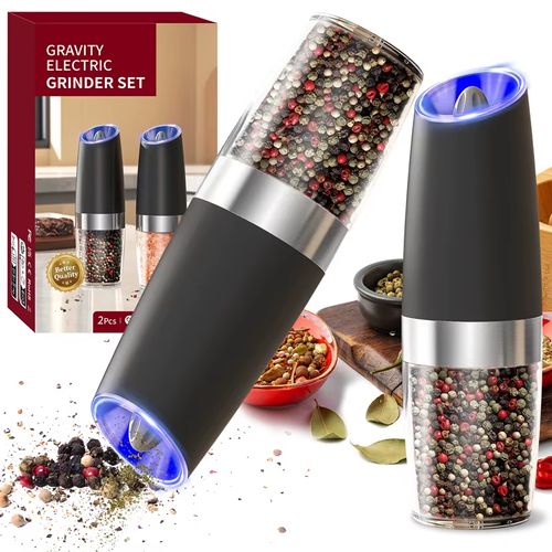 multifunctional electric pepper grinder household multi-spice grinder sichuan pepper sea salt sesame black pepper grinder