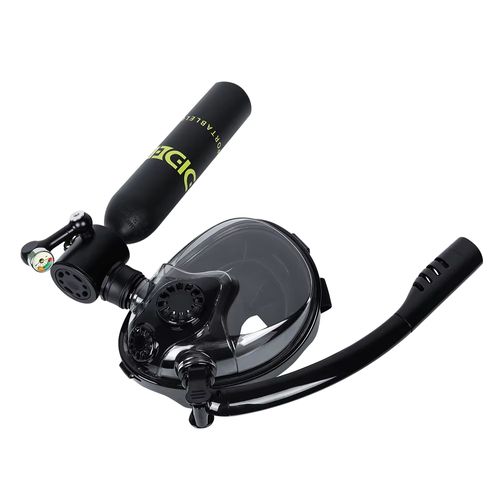 Diving tank with snorkel mask for underwater exploration easy to use safe reliable