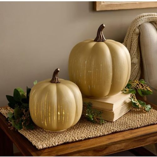 Pumpkin Lantern Home Decor Festive Ambience All-Season Charm