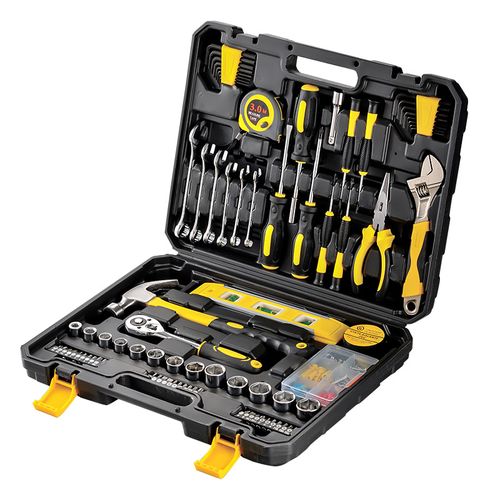 185 pieces Tool set household hardware manual tool combination auto repair set toolbox