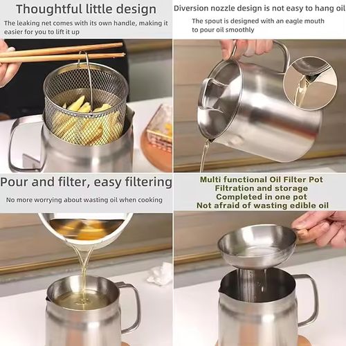 304 Stainless Steel Deep Fryer Pot: Safe, Durable & Ideal for Crispy Homemade Fries