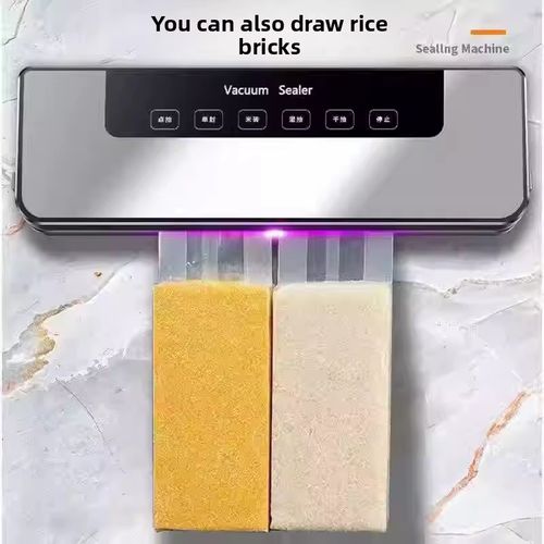Sealer machine efficient sealing for food bags plastic packages easy to operate home kitchen use