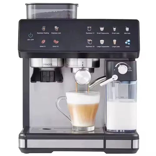 Automatic coffee machine for home office rich flavor easy to operate fast brewing various coffee types