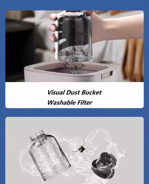 Car vacuum cleaner - powerful suction, compact design, easy to clean for car interiors