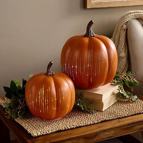 Pumpkin Lantern Home Decor Festive Ambience All-Season Charm