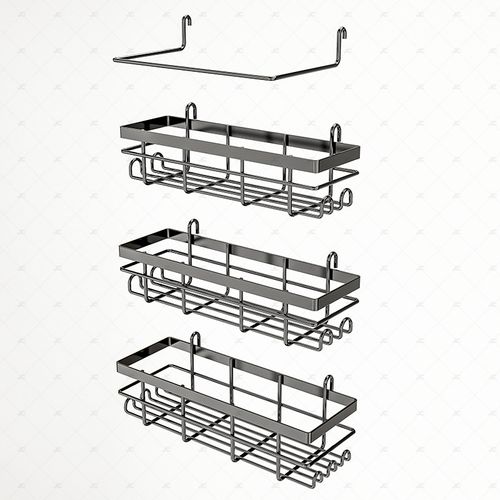 No drilling required just hang it behind the door saving floor space In the kitchen it holds seasonings spatulas easily within reach In the bathroom it organizes shampoos body washes towels keeping countertops tidy