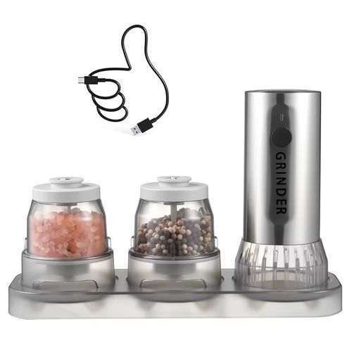 multifunctional electric pepper grinder household multi-spice grinder sichuan pepper sea salt sesame black pepper grinder