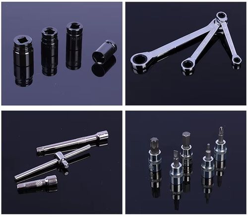 Automotive mechanical repair vehicle-mounted socket wrench toolbox combination hardware set complete set