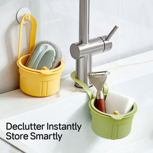 Household kitchen sink strainer basket separator for draining food scraps easy to clean