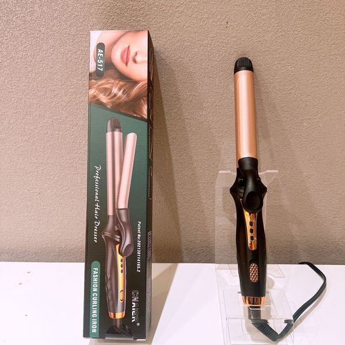 Hair straightener - instant heating, adjustable temp, creates sleek straight hair, salon-quality results at home