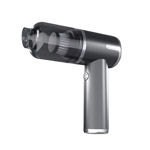 Car vacuum cleaner - powerful suction, compact design, easy to clean for car interiors
