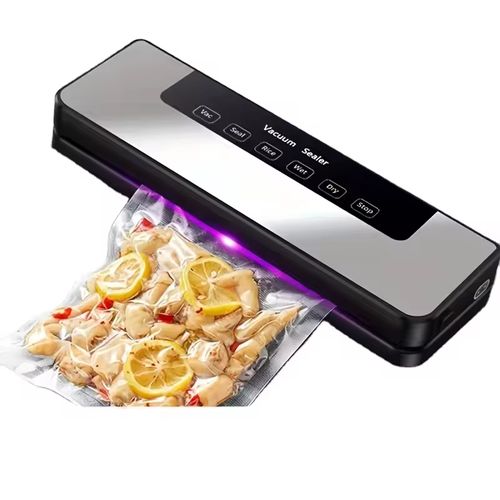 Sealer machine efficient sealing for food bags plastic packages easy to operate home kitchen use