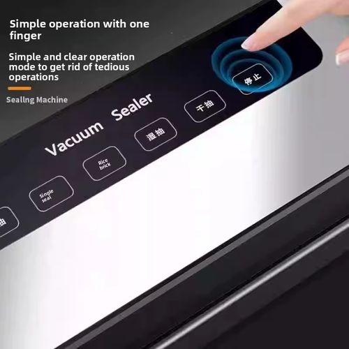 Sealer machine efficient sealing for food bags plastic packages easy to operate home kitchen use