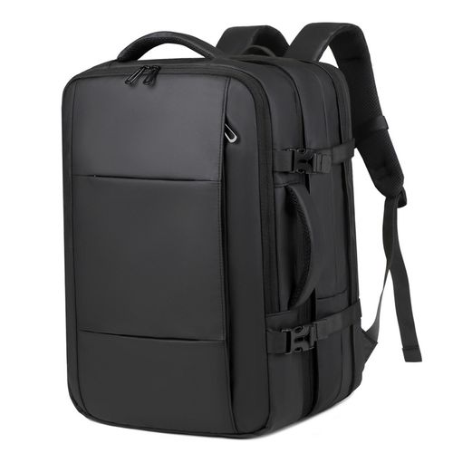Large Capacity Expandable Men's Backpack - Multi-functional, Short Trip Use, Dry-Wet Separation