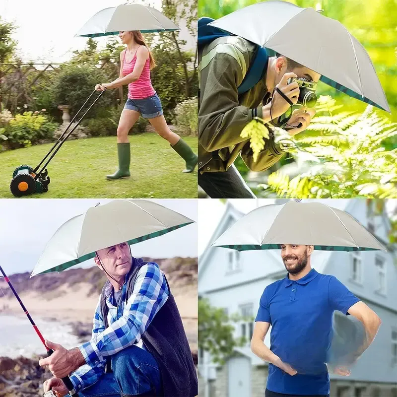 Headgear and umbrella hat