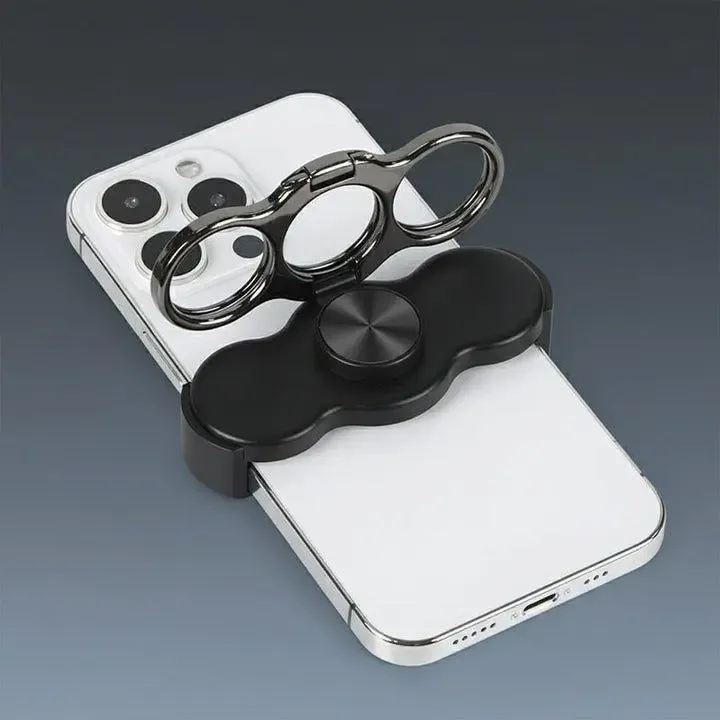Three-finger phone holder