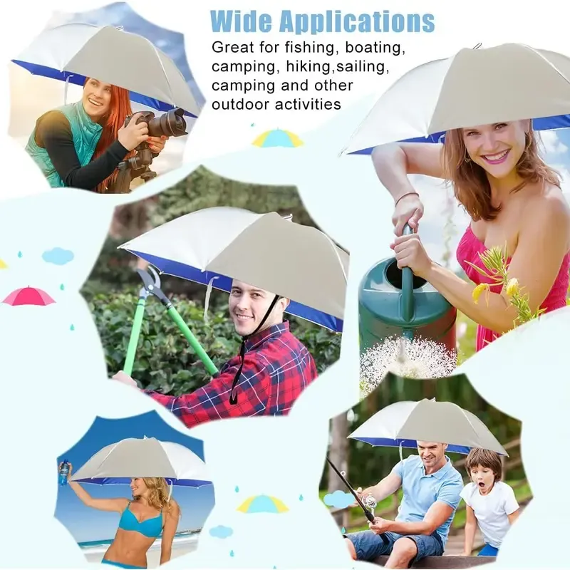 Headgear and umbrella hat