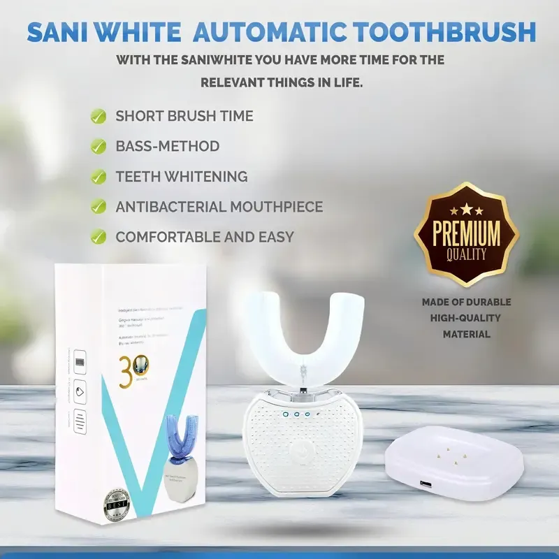 U-shaped electric toothbrush