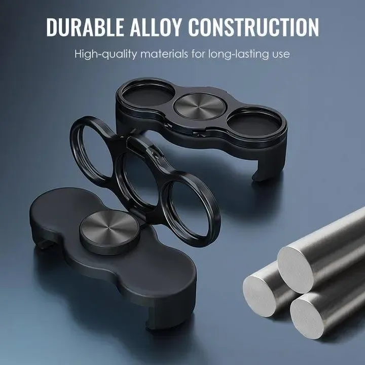 Three-finger phone holder