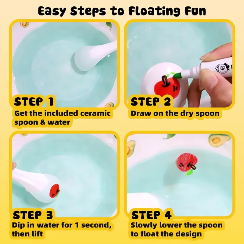 Magical floating painting pens, blending marker pens