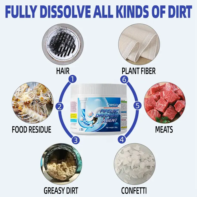 Powerful drain cleaner