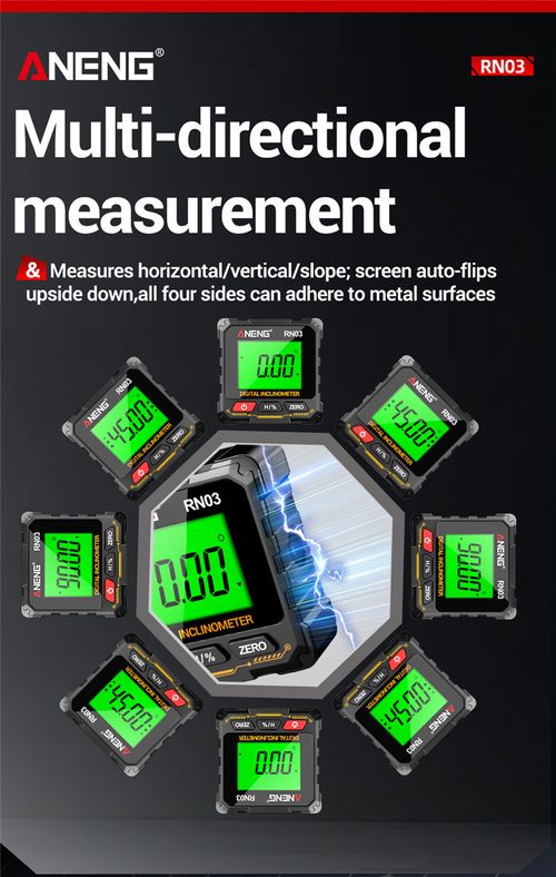 Level  slope  measurement  electronic angle ruler